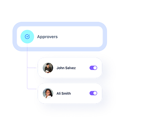 approval flow graphic